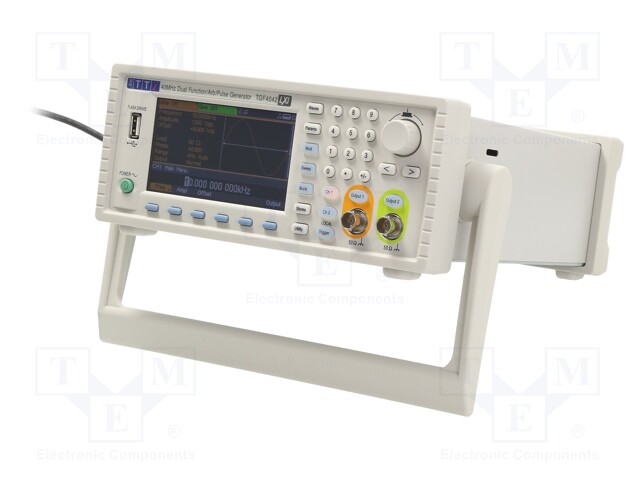 Generator: arbitrary, function; Band: ≤40MHz; Channels: 2