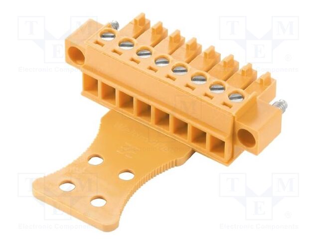 Connector: pluggable terminal block