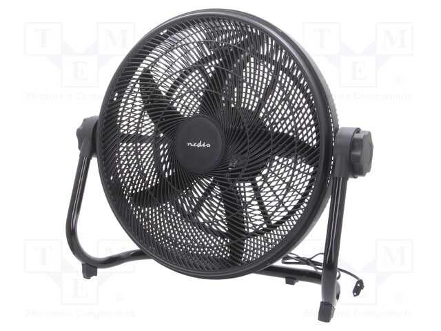 Fan: AC; 100W; 220÷240V; Ø: 500mm; Len: 1.5m; 620x530x260mm; black