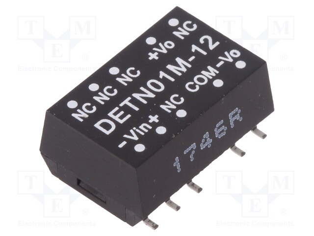 Converter: DC/DC; 1W; Uin: 10.8÷13.2V; Uout: 12VDC; Uout2: -12VDC