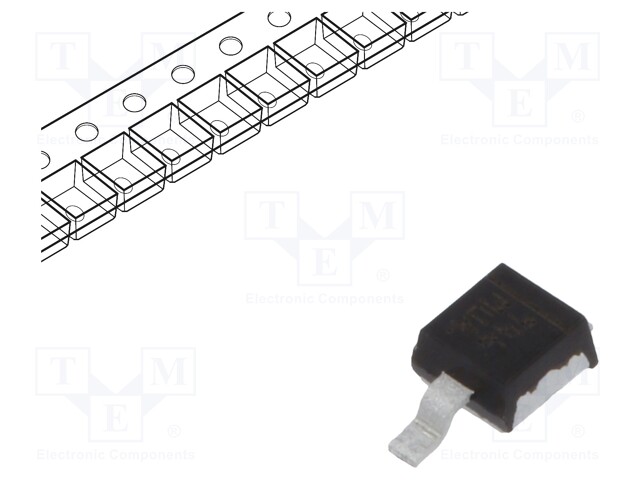 Diode: transil; 200W; 6.4V; 19.6A; unidirectional; DO216AA