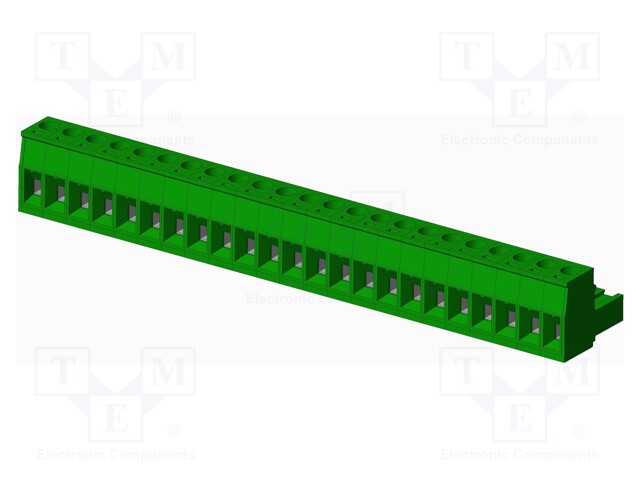 Connector: pluggable terminal block; plug; female; straight; 12A