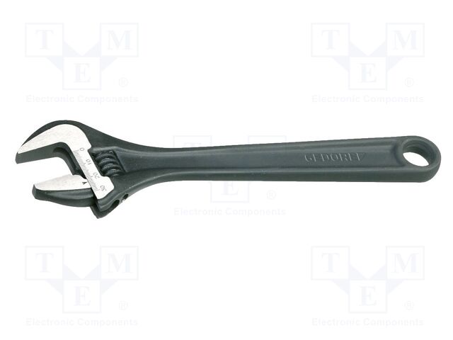 Wrench; adjustable; Jaw capacity: 20mm; Overall len: 152mm
