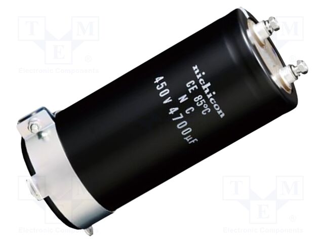 Capacitor: electrolytic; 4700uF; 400V; Leads: screw; 5000h; LNC