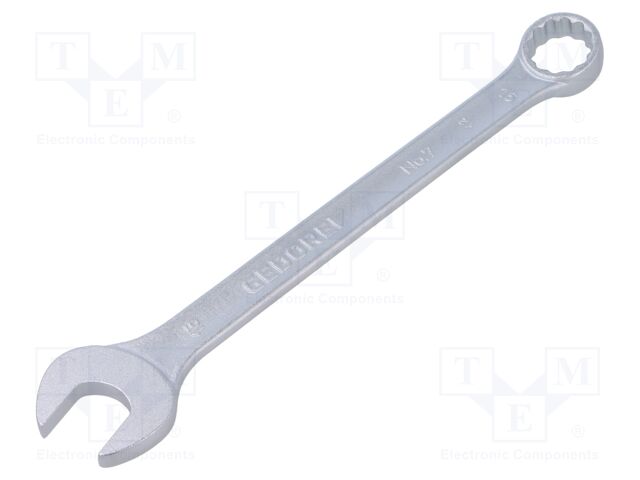 Wrench; combination spanner; 16mm; tool steel; thin; 7 MM; L: 200mm