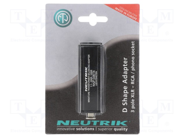 ADAPTER XLRF  PHONO F/R 1: 1