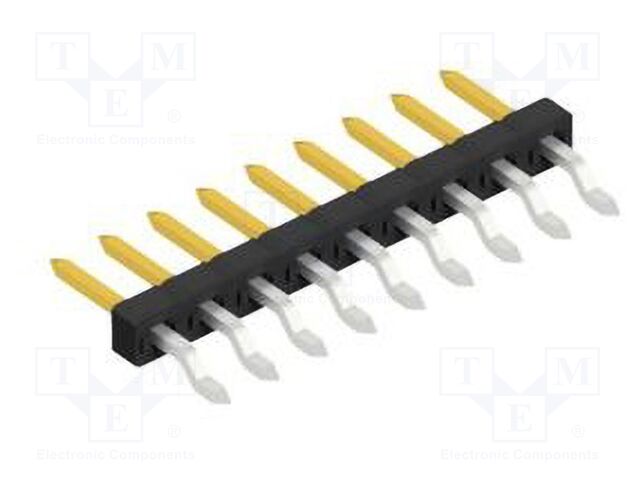 Connector: pin strips; pin header; male; PIN: 9; 2mm; SMT; 1x9; 100V