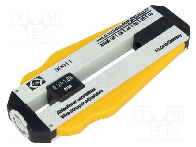 Stripping tool; Wire: round; 28AWG÷18AWG; 0.3÷1mm