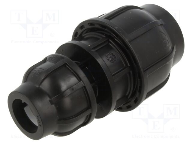 Splice terminal: clamping; Øout: 40mm; Øin: 25mm; for PE pipes