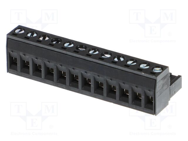 Pluggable terminal block