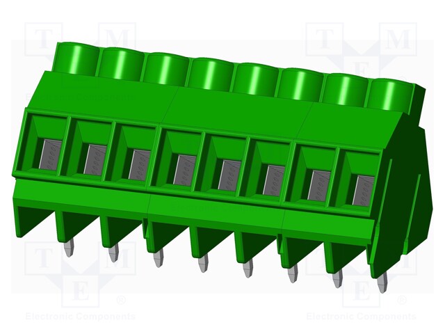 Connector: PCB terminal block; terminal; Plating: tinned; on PCBs