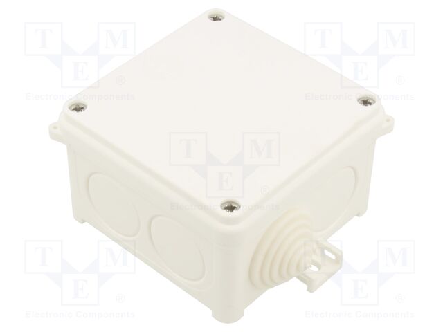 Enclosure: junction box; X: 88mm; Y: 55mm; Z: 88mm; wall mount; IP67
