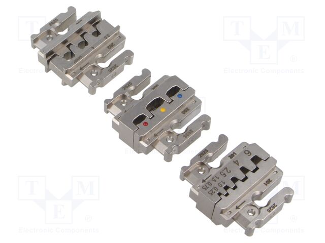 Crimping jaws; 14AWG÷10AWG,22AWG÷10AWG,24AWG÷10AWG; ERGO; 3pcs.