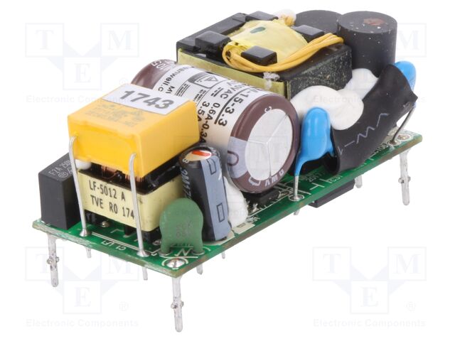Power supply: switched-mode; open; 11.6W; 49x23.8x23mm; 3.3VDC