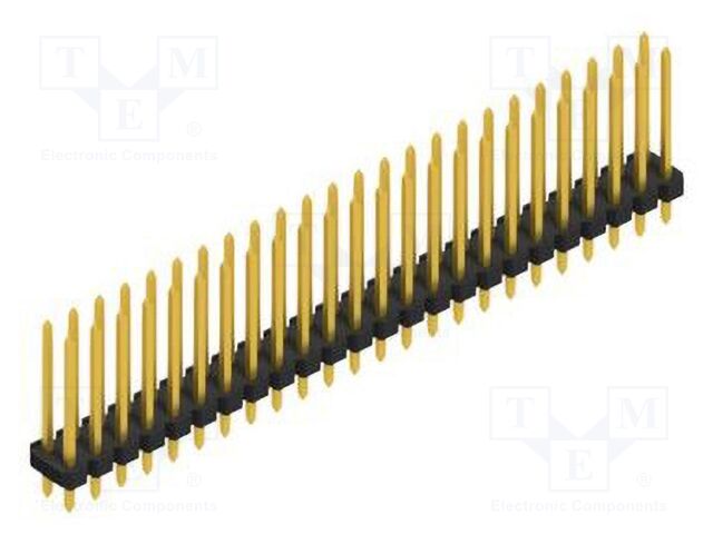 Connector: pin strips; pin header; male; PIN: 48; 2.54mm; THT; 2x24
