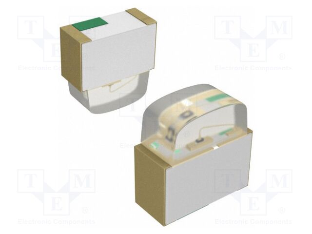 LED; SMD; 0605; red; 25÷63mcd; 1.6x1.15x0.55mm; 135°; 2.2V; 20mA