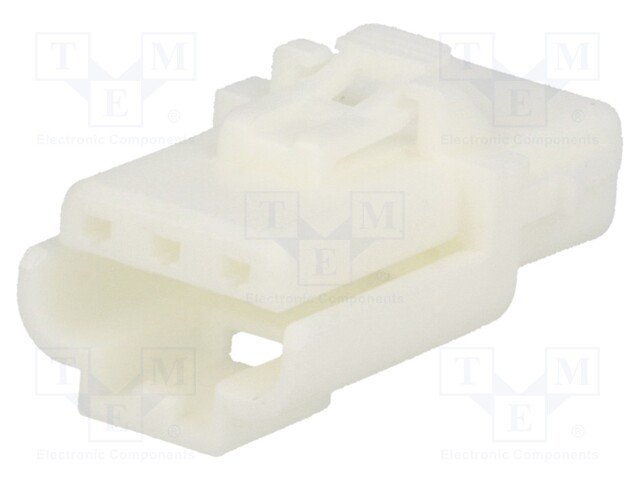 Plug; wire-wire; hermaphrodite; Ditto; 3mm; PIN: 3; w/o contacts