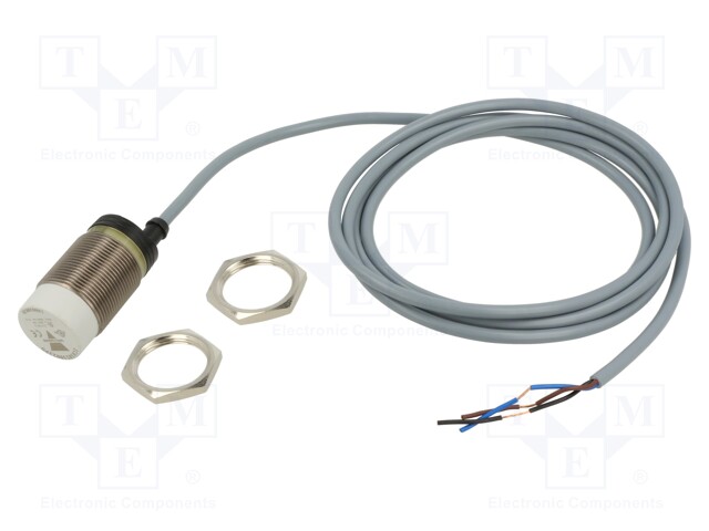 Sensor: inductive; 0÷22mm; 10÷36VDC; M30; Connection: lead 2m; IP67