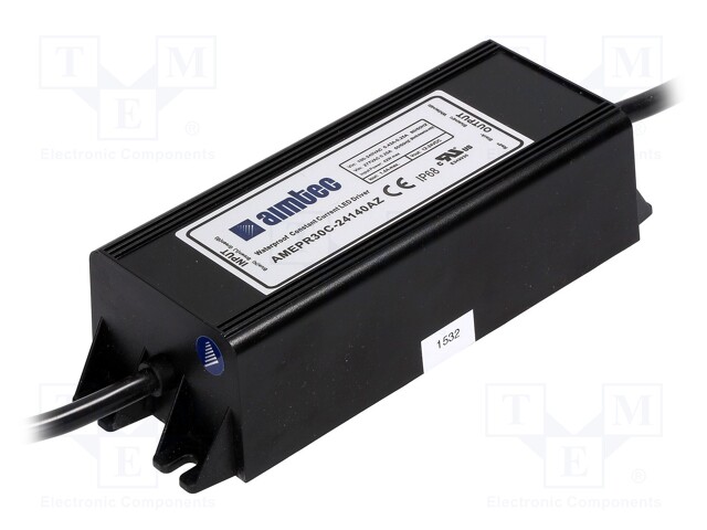 Power supply: switched-mode; LED; 33.6W; 12÷24VDC; 1.4A; 90÷305VAC