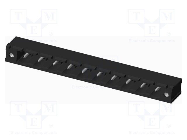 Connector: pluggable terminal block; socket; male; on PCBs