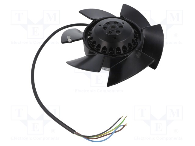 Fan: AC; axial; Ø178x63mm; 480m3/h; ball bearing; 2700rpm; IP44