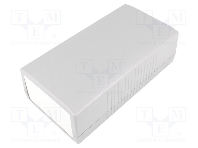 Enclosure: with panel; X: 100mm; Y: 190mm; Z: 60mm; ABS; dark grey