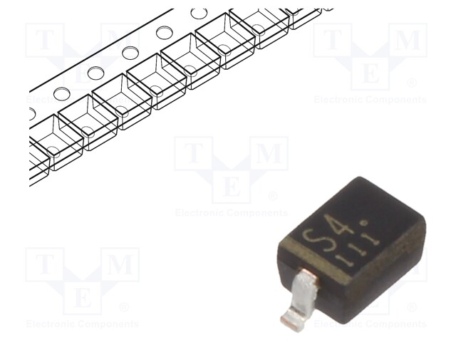Diode: Schottky rectifying; SMD; 15V; 0.1A; Ufmax: 0.5V; USC; 200mW