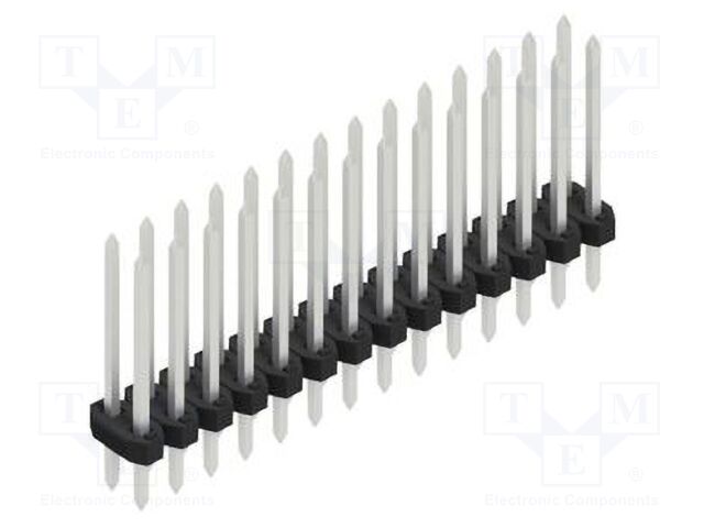 Connector: pin strips; pin header; male; PIN: 28; 2mm; THT; 2x14