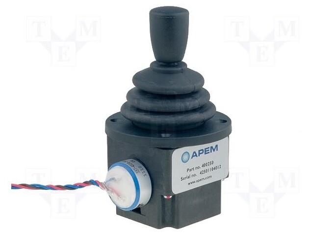 Joystick; 2- axes; 5kΩ; -20÷55°C; 5000000cycles; Linearity: ±2 %