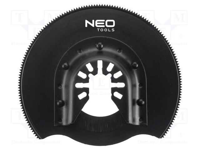 Hacksaw blade; 80mm; Teeth: 200; high speed steel; half round