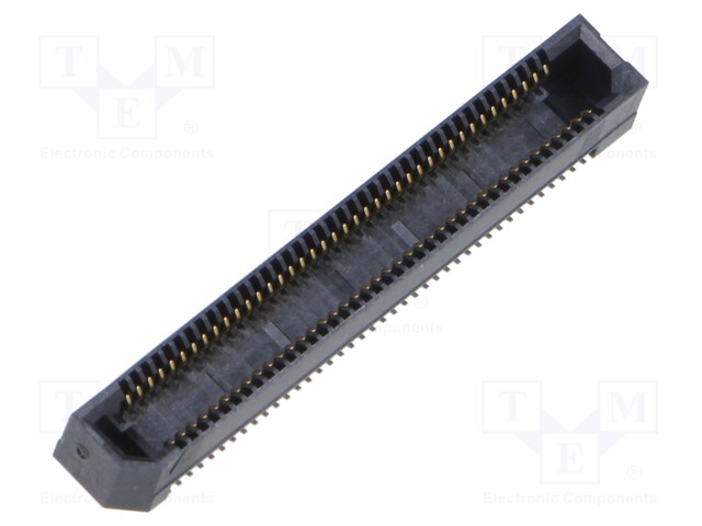 Connector: PCB to PCB; female; PIN: 80; 0.8mm; ERF8; gold-plated