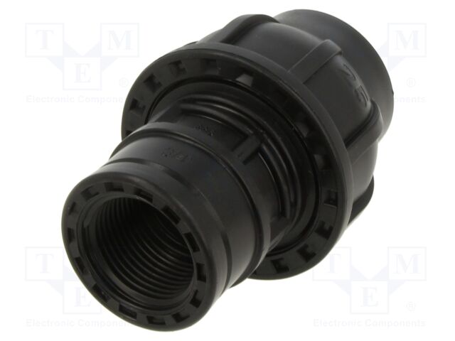 Splice terminal: clamping; Thread: G 3/4" internal; 25mm; Plast
