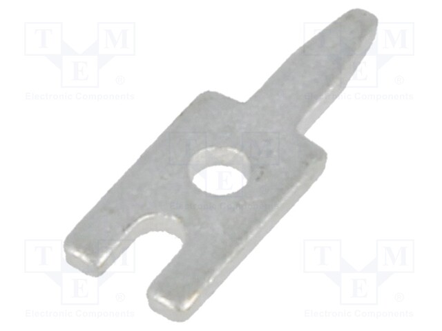 Solder lug; THT; brass; tinned