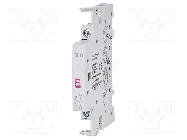 Auxiliary contacts; Series: R; Leads: screw terminals