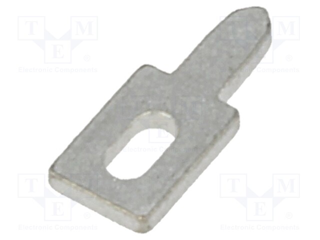 Solder lug; THT; brass; tinned