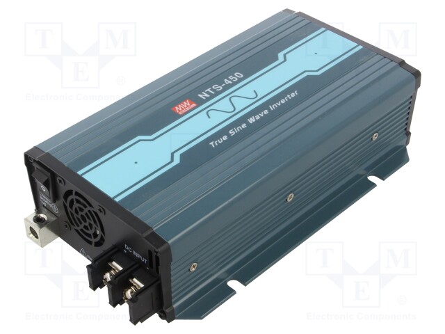 Converter: DC/AC; 450W; Uout: 230VAC; 10÷16.5VDC; 210x130x55mm
