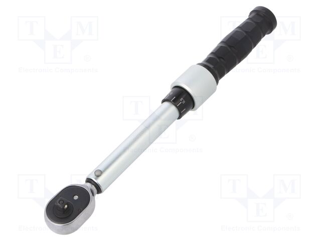 Key; dynamometric; 258mm; 1÷5Nm; Mounting: 1/4"