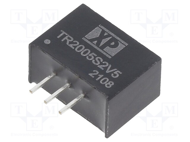 DC/DC Converter, ITE, 1 Output, 5 W, 2.5 V, 2 A, TR Series