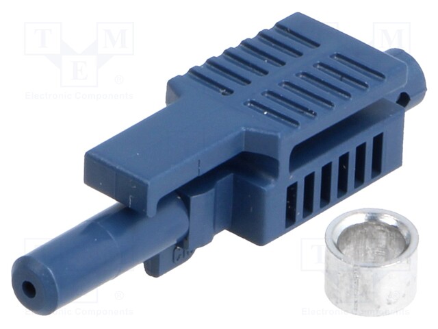 Toslink component: latching connector