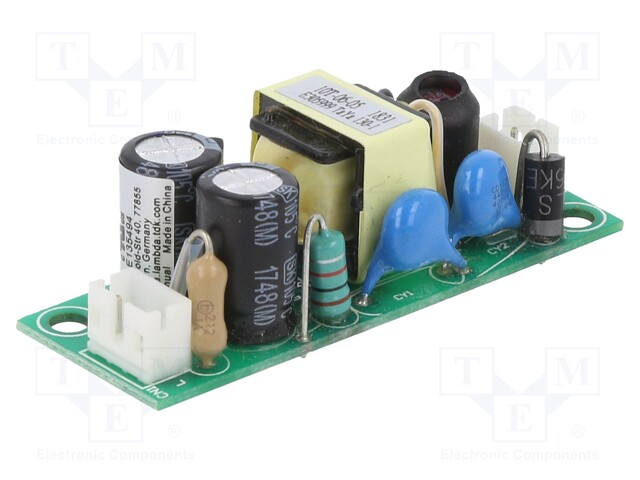 Converter: AC/DC; 6W; 90÷264VAC; Uout: 15VDC; Iout: 400mA; 81%