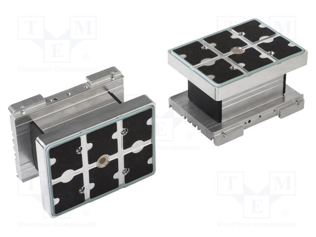 Vacuum block; Man.series: VCBL-A; Mat: aluminium