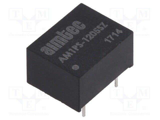 Converter: DC/DC; 1W; Uin: 10.8÷13.2V; 5VDC; Iout: 200mA; DIP8; 1.8g