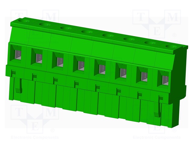 Connector: pluggable terminal block; plug; female; angled 90°