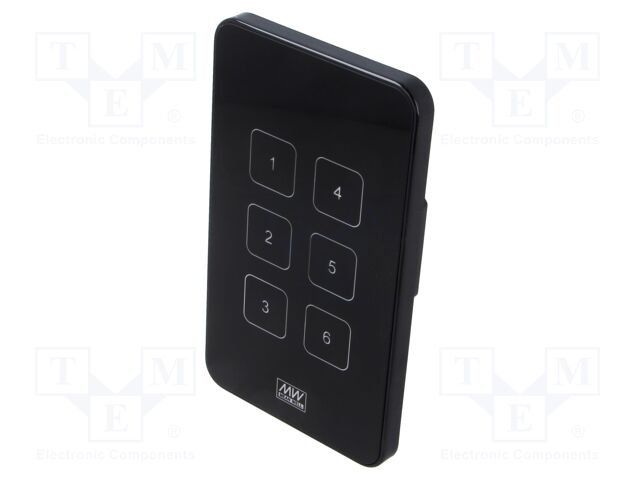 Control panel; flush mount; DTP-2xx; -20÷50°C; No.of butt: 6