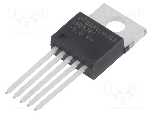 PMIC; DC/DC converter; Uin: 4÷40V; Uout: 5V; TO220-5; buck