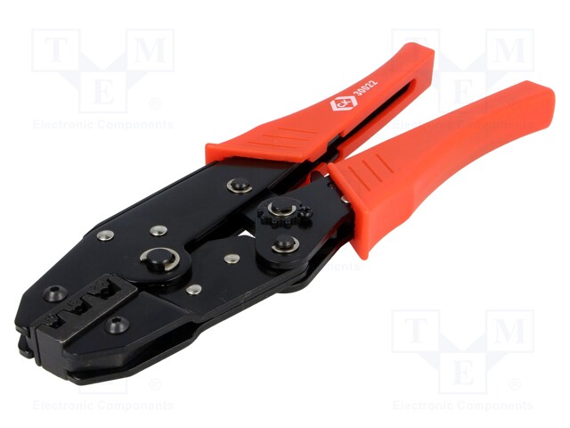 Tool: for crimping; insulated solder sleeves; 10÷24mm2