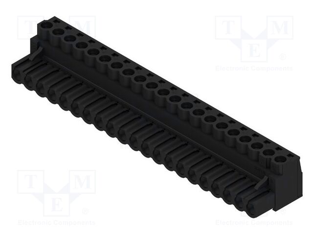 Pluggable terminal block