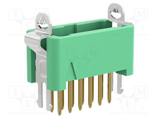 Connector: wire-wire/PCB; socket; male; PIN: 12; Gecko; 2A; 450V