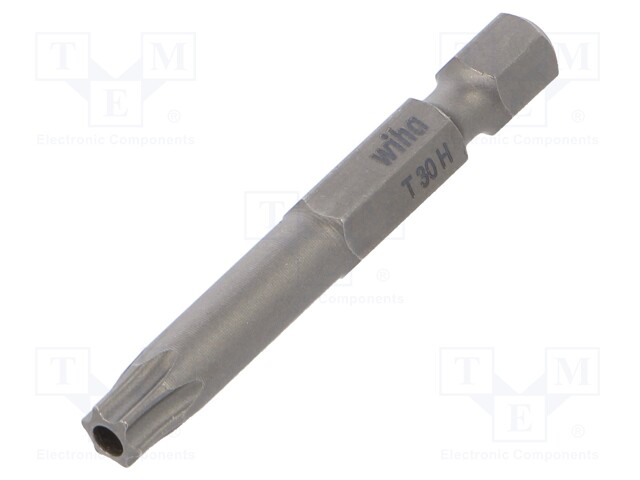 Screwdriver bit; Torx® with protection; T30H; Overall len: 50mm
