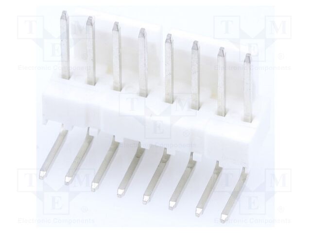 Socket; wire-board; male; KK 254; 2.54mm; PIN: 8; THT; 4A; tinned
